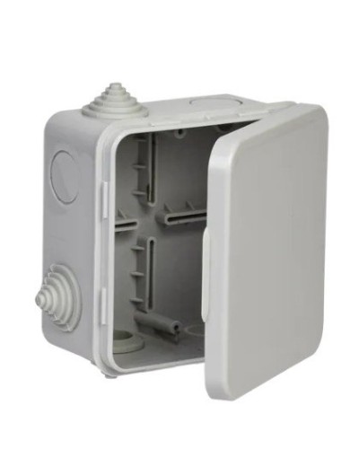 Коробка КМ 100х100х50 GENERICA (UKO31-100-100-050-K03-54G). Коробка распаячная для открытой проводки. GENERICA в Тамбове