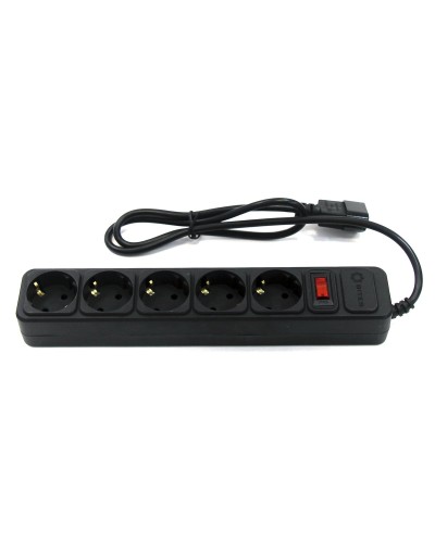 SP5B-110U. Сетевой фильтр 5 розеток, 1м, черный. 5bites в Тамбове