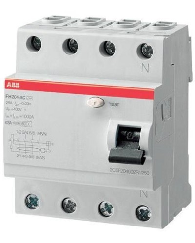 FH204 AC-40/0,03 (2CSF204004R1400). Выключатель дифференциального тока (УЗО). ABB в Тамбове