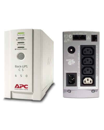 BK650EI APC Back-UPS 650 ВА. Источник бесперебойного питания. APC в Тамбове