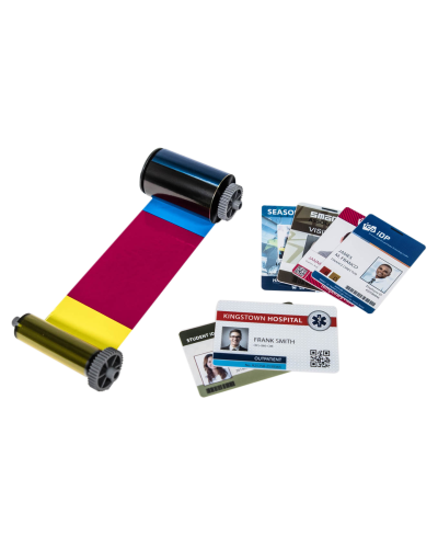 ASOL-YMCKO250. Лента полноцветная с черной панелью и оверлеем (YMCKO) с чистящим роликом. Advent SOLID в Тамбове