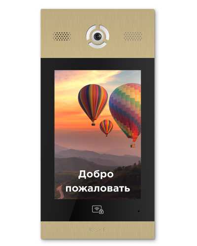 AA-14FB GOLD. Вызывная панель подъездного IP-домофона. BAS-IP в Тамбове