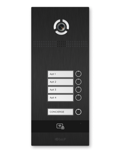 BI-04FB BLACK. Вызывная панель IP-домофона. BAS-IP в Тамбове