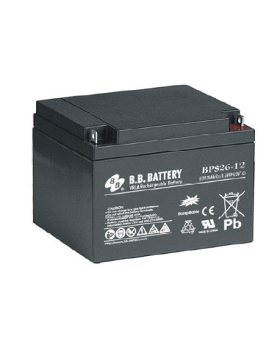 B.B. Battery BPS 26-12: Аккумулятор герметичный свинцово-кислотный в Тамбове