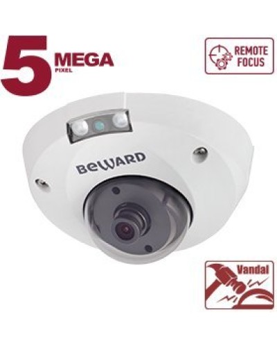 B5320DMR (2.8мм). Видеокамера IP купольная. Beward в Тамбове