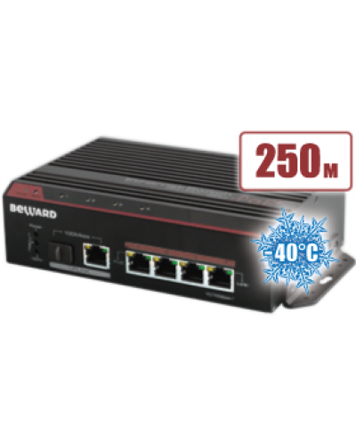 STP-411HP. Коммутатор 4-портовый. Beward в Тамбове