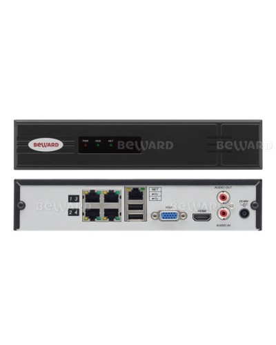 BK0104H2-P4. IP-видеорегистратор 4-канальный. Beward в Тамбове