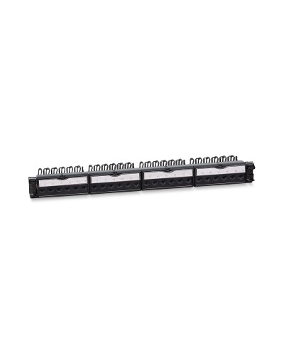 PL-24-KJ-RJ45-Cat.6a-180T (11832c): Патч-панель 19" (1U), 24 порта RJ-45, категория 6a, с задним кабельным организатором в Тамбове