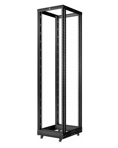 RA-42U-1000-BK (10160c). Открытая стойка 19, 42U, двухрамная, усиленная, цвет черный. CABEUS в Тамбове