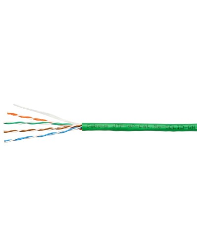 UTP-4P-Cat.5e-SOLID-LSLTx-GN (10990c). Кабель «витая пара» (LAN) для структурированных систем связи. CABEUS в Тамбове