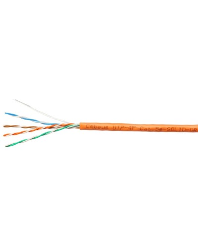 UTP-4P-Cat.5e-SOLID-OR-100 (7253c-5). Кабель «витая пара» (LAN) для структурированных систем связи. CABEUS в Тамбове