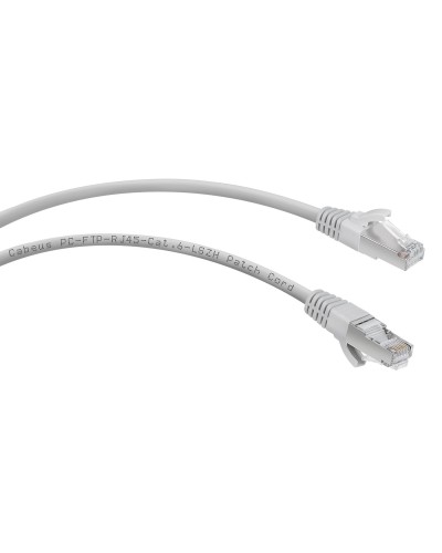 PC-FTP-RJ45-Cat.6-1m-LSZH (7908c), серый. Патч-корд медный. CABEUS в Тамбове