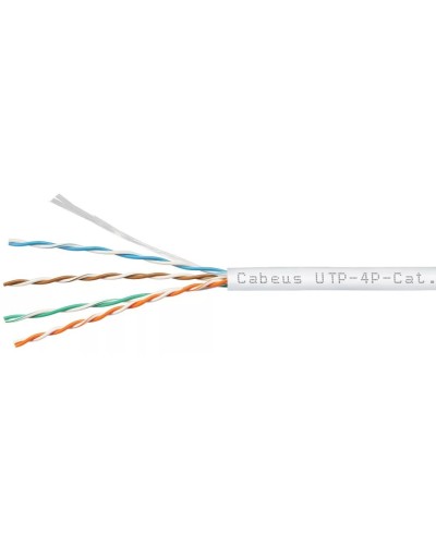 UTP-4P-Cat.5e-SOLID-LSZH-GY (9776c). Кабель «витая пара» (LAN) для структурированных систем связи. CABEUS в Тамбове