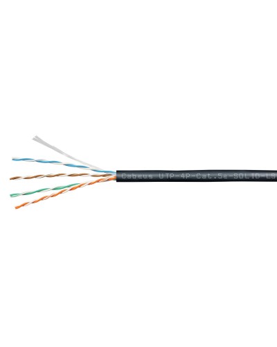 UTP-4P-Cat.5e-SOLID-LSZH-BK (9781c). Кабель «витая пара» (LAN) для структурированных систем связи. CABEUS в Тамбове