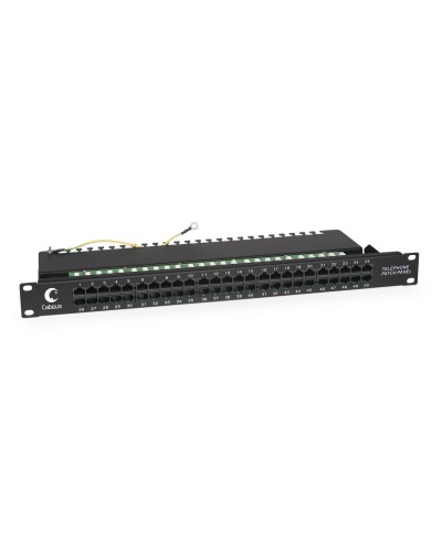 PL-50-TEL-Dual (7003c). Патч-панель 19. CABEUS в Тамбове