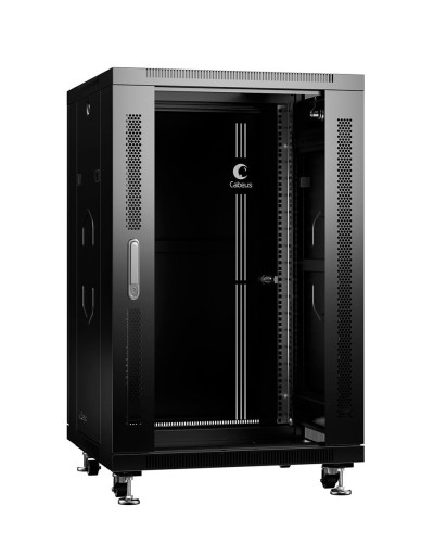 SH-05C-22U60/100-BK (8540c). Шкаф телекоммуникационный 19 напольный 22U. CABEUS в Тамбове