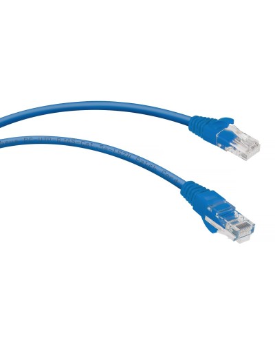 PC-UTP-RJ45-Cat.5e-0.3m-BL-LSZH (9527c), синий. Патч-корд медный. CABEUS в Тамбове