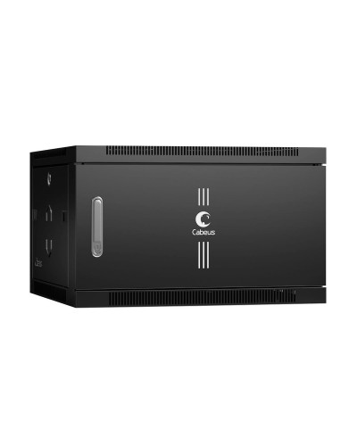 SH-05F-6U60/45m-BK (8599c). Шкаф телекоммуникационный 19 настенный 6U. CABEUS в Тамбове