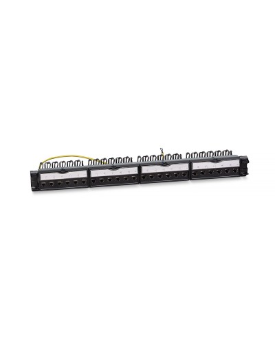 PL-24-KJ-RJ45-Cat.6-SH-180T (11833c): Патч-панель 19" (1U), 24 порта RJ-45, категория 6, полностью экранированная в Тамбове