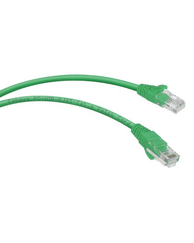PC-UTP-RJ45-Cat.6-5m-GN (8688c), зелёный. Патч-корд медный. CABEUS в Тамбове