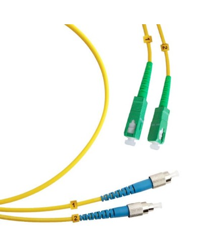 FOP(d)-9-SC/APC-FC/UPC-20m (8129c). Патч-корд оптический. CABEUS в Тамбове