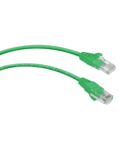 PC-UTP-RJ45-Cat.5e-0.5m-GN (7667c), зелёный. Патч-корд медный. CABEUS в Тамбове