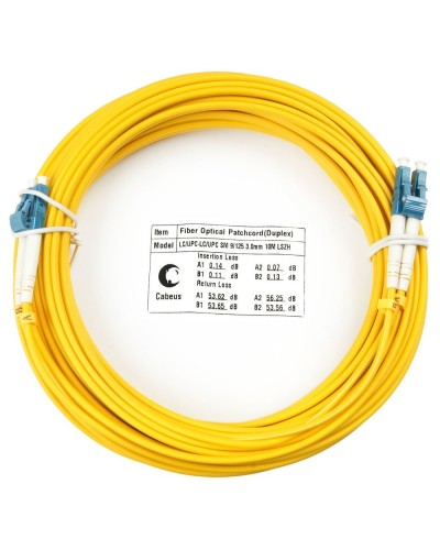 FOP(d)-9-LC-LC-1,5m (7514c). Патч-корд оптический. CABEUS в Тамбове