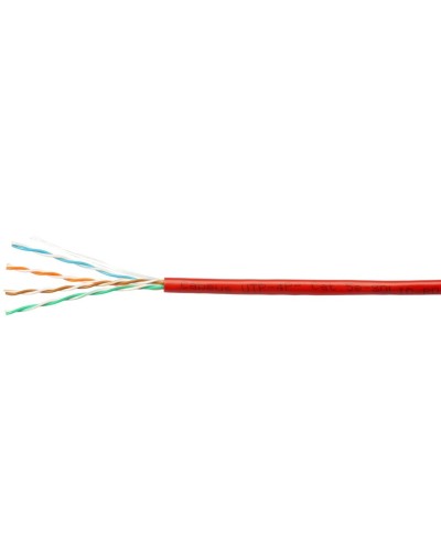 UTP-4P-Cat.5e-SOLID-LSZH-RD-100 (9778c-5). Кабель «витая пара» (LAN) для структурированных систем связи. CABEUS в Тамбове