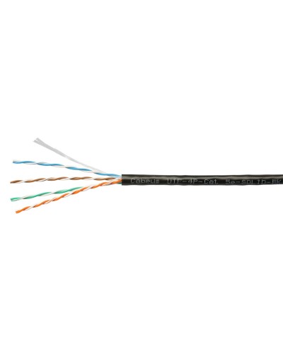 UTP-4P-Cat.5e-SOLID-BK-100 (7252c-5). Кабель «витая пара» (LAN) для структурированных систем связи. CABEUS в Тамбове