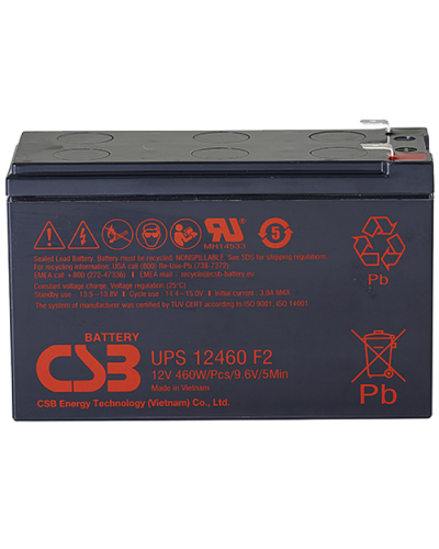 CSB UPS 12460. Аккумулятор герметичный свинцово-кислотный. CSB в Тамбове