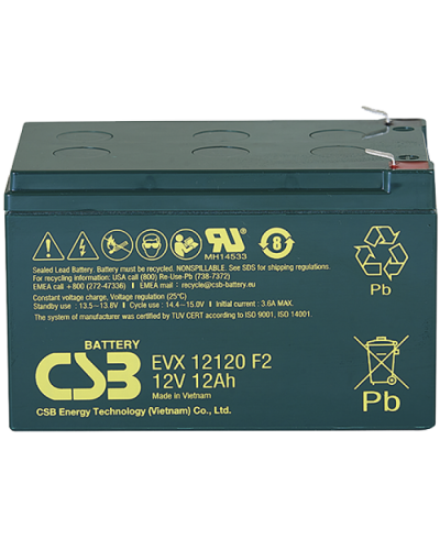 CSB EVX 12120. Аккумулятор герметичный свинцово-кислотный. CSB в Тамбове