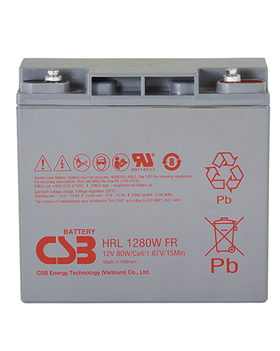 CSB HRL 1280W FR. Аккумулятор герметичный свинцово-кислотный. CSB в Тамбове