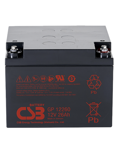CSB GP 12260. Аккумулятор герметичный свинцово-кислотный. CSB в Тамбове