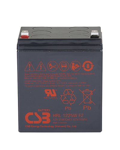 CSB HRL 1225W FR. Аккумулятор герметичный свинцово-кислотный. CSB в Тамбове