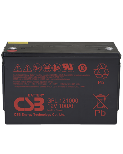 CSB GPL 121000. Аккумулятор герметичный свинцово-кислотный. CSB в Тамбове
