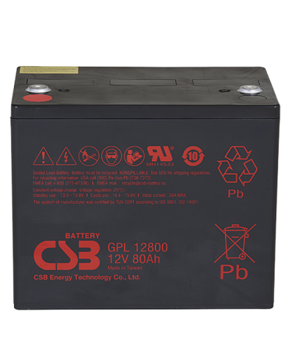 CSB GPL 12800. Аккумулятор герметичный свинцово-кислотный. CSB в Тамбове