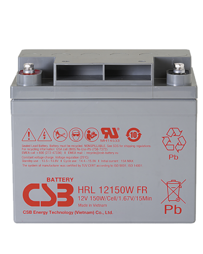 CSB HRL 12150W FR. Аккумулятор герметичный свинцово-кислотный. CSB в Тамбове