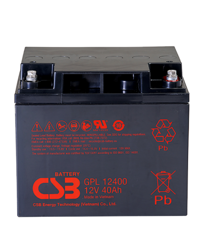 CSB GPL 12400. Аккумулятор герметичный свинцово-кислотный. CSB в Тамбове