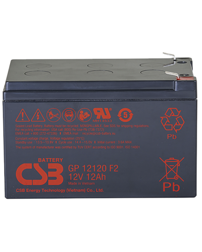 CSB GP 12120. Аккумулятор герметичный свинцово-кислотный. CSB в Тамбове