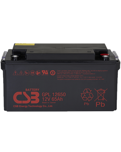CSB GPL 12650. Аккумулятор герметичный свинцово-кислотный. CSB в Тамбове