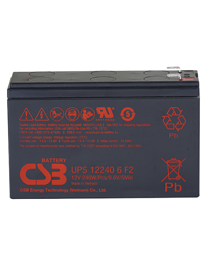 CSB UPS 122406. Аккумулятор герметичный свинцово-кислотный. CSB в Тамбове