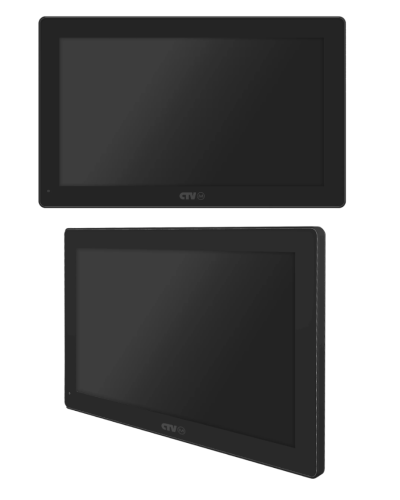 CTV-IM1030W Cloud 10 B (чёрный). Монитор домофона цветной. CTV в Тамбове
