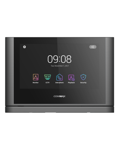 CDV-1024MA/VZ (темное серебро) Black Smog. Монитор видеодомофона цветной. Commax в Тамбове