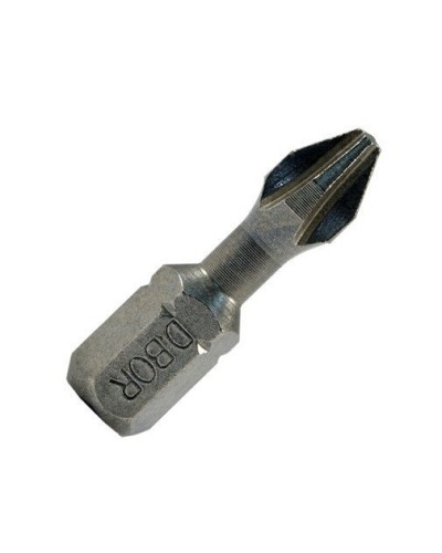 Биты фрезерованные, Ph2x25 мм, Torsion, C 6,3 (20шт) (D-T-PH02-025-020): Биты фрезерованные в Тамбове