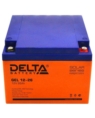 Delta GEL 12-26. Аккумулятор герметичный свинцово-кислотный. Delta в Тамбове
