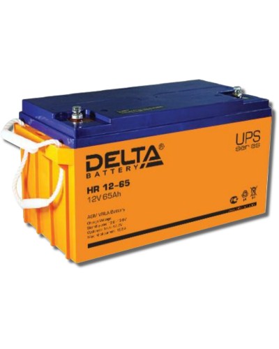 Delta HR 12-65. Аккумулятор герметичный свинцово-кислотный. Delta в Тамбове