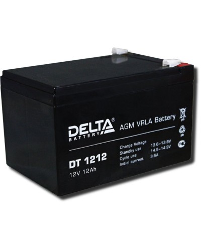 Delta DT 1212. Аккумулятор герметичный свинцово-кислотный. Delta в Тамбове