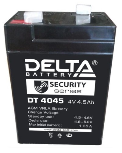 Delta DT 4045 (47мм). Аккумулятор герметичный свинцово-кислотный. Delta в Тамбове