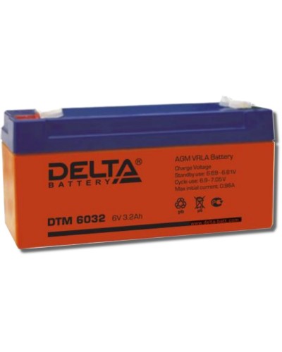 Delta DTM 6032. Аккумулятор герметичный свинцово-кислотный. Delta в Тамбове