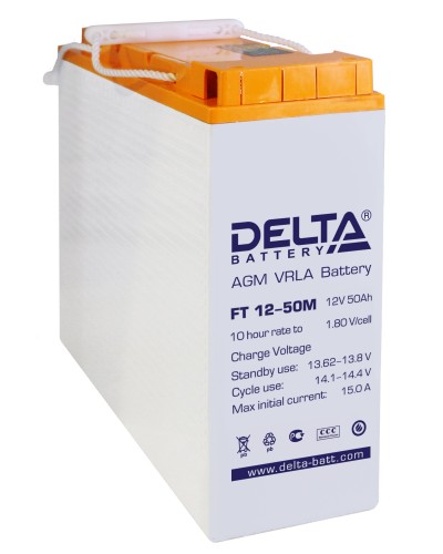 Delta FT 12-50 M. Аккумулятор герметичный свинцово-кислотный. Delta в Тамбове